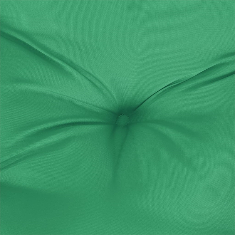 vidaXL Polyester Oxford Fabric Garden Bench Cushion in Green