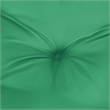 vidaXL Polyester Oxford Fabric Garden Bench Cushion in Green