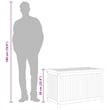 vidaXL 35.4 X 19.7 X 22.8