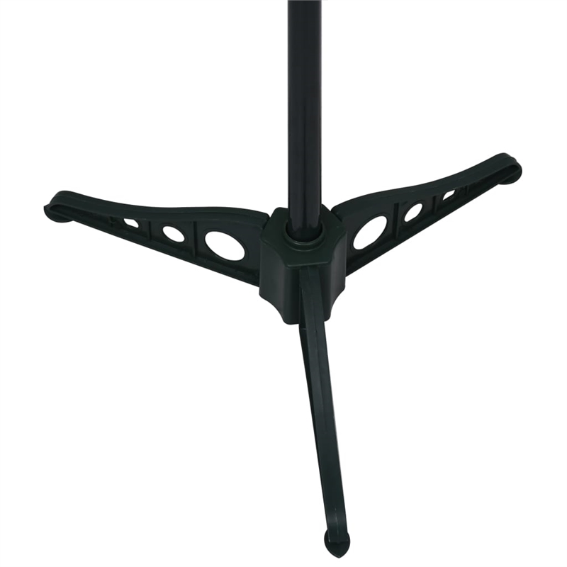 vidaXL Pop-Up Christmas Tree with PET Medium Foldable in Black