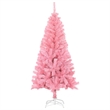 vidaXL Steel PVC Artificial Christmas Tree in Pink