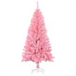 vidaXL Steel PVC Artificial Christmas Tree in Pink