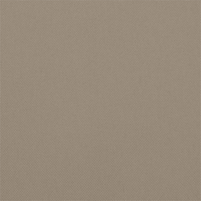 vidaXL Polyester Oxford Fabric Garden Bench Cushion in Taupe (Set of 2)
