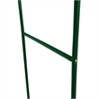 vidaXL 2 Pieces Dark Iron Durable Garden Arch in Green