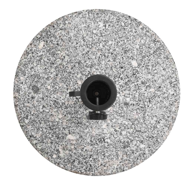 vidaXL Medium Heavy Weight Granite Parasol Base in Gray