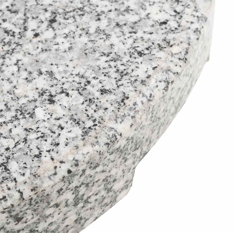 vidaXL Medium Heavy Weight Granite Parasol Base in Gray