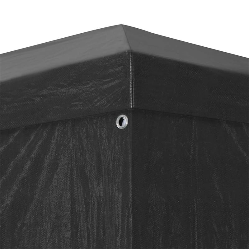 vidaXL Large Polyethylene and Steel Party Tent in Anthracite