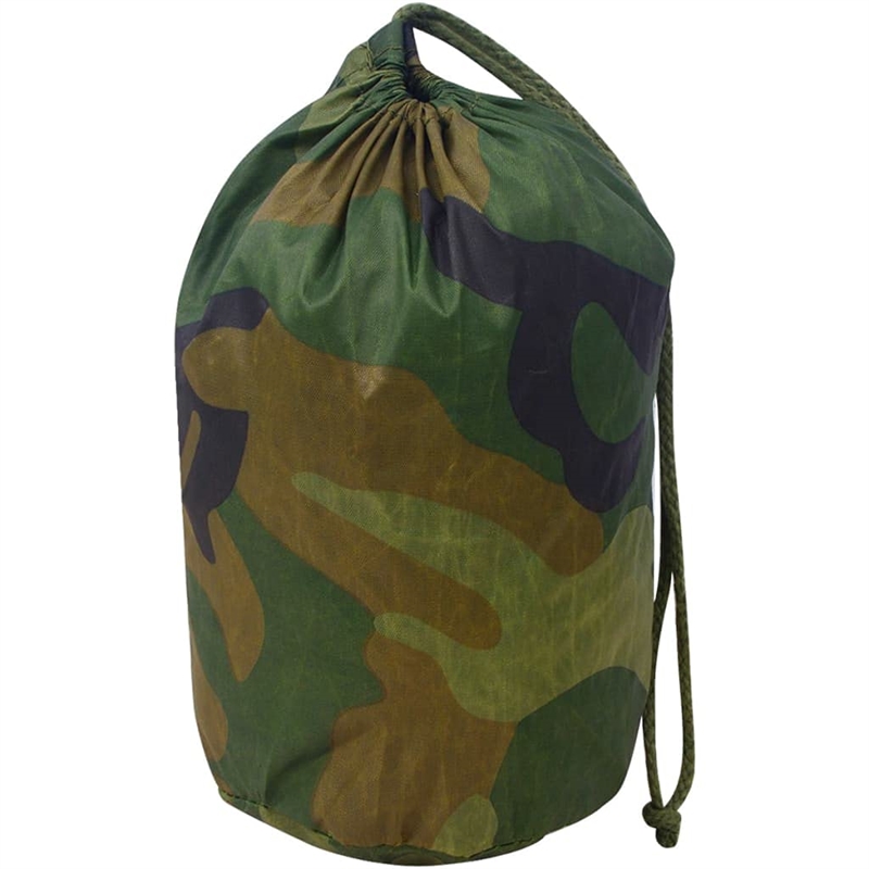 vidaXL 9.8'x9.8' Camouflage Net with Storage Bag in Green