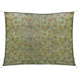 vidaXL 9.8'x13.1' Camouflage Net with Storage Bag in Green
