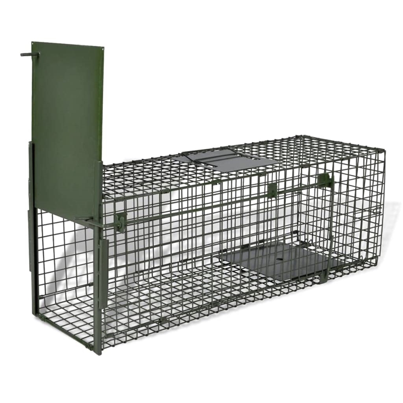 vidaXL Life Trap Mesh with 1 door in Green