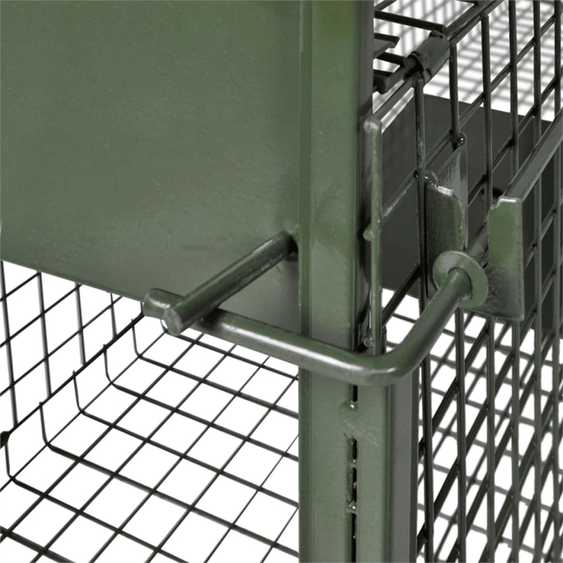 vidaXL Life Trap Mesh with 2 doors in Green