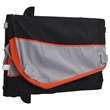 vidaXL 99.2 lb Iron Bike Trailer in Black and Orange