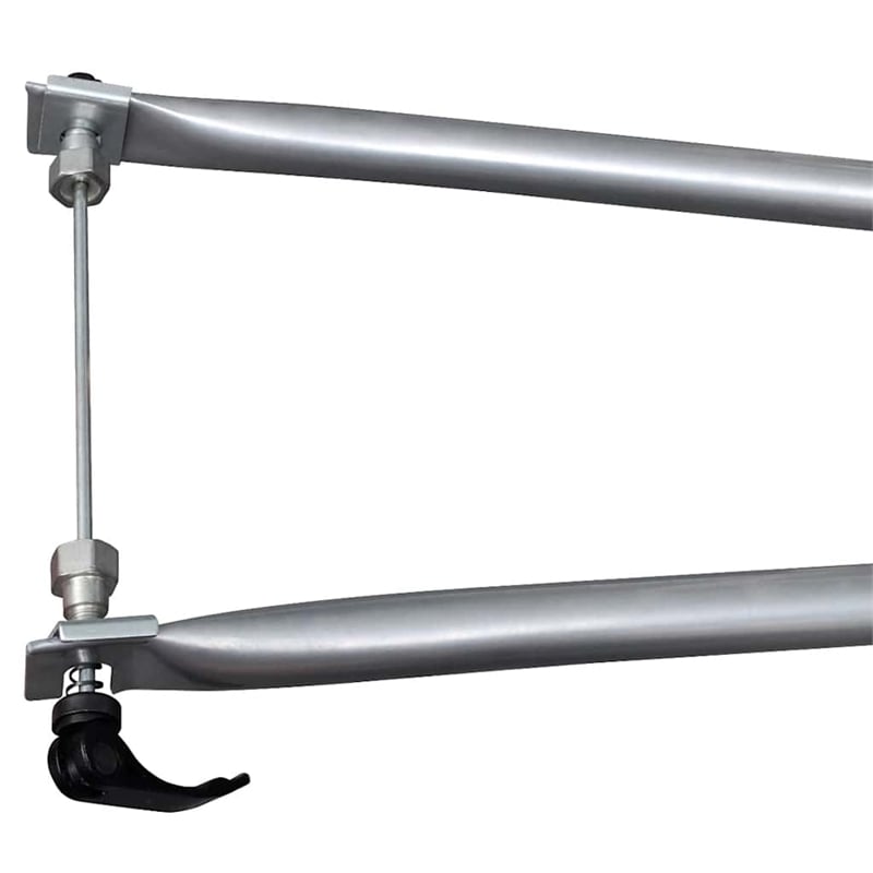 vidaXL One-wheel Bike Trailer with Storage Bag in Red