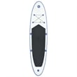 vidaXL Inflatable Stand Up Paddle Board Set in Blue and White