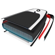 vidaXL Inflatable Stand Up Paddleboard Set in Black and White