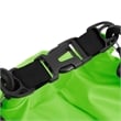 vidaXL 5.3 gal PVC Dry Bag with Zipper in Green