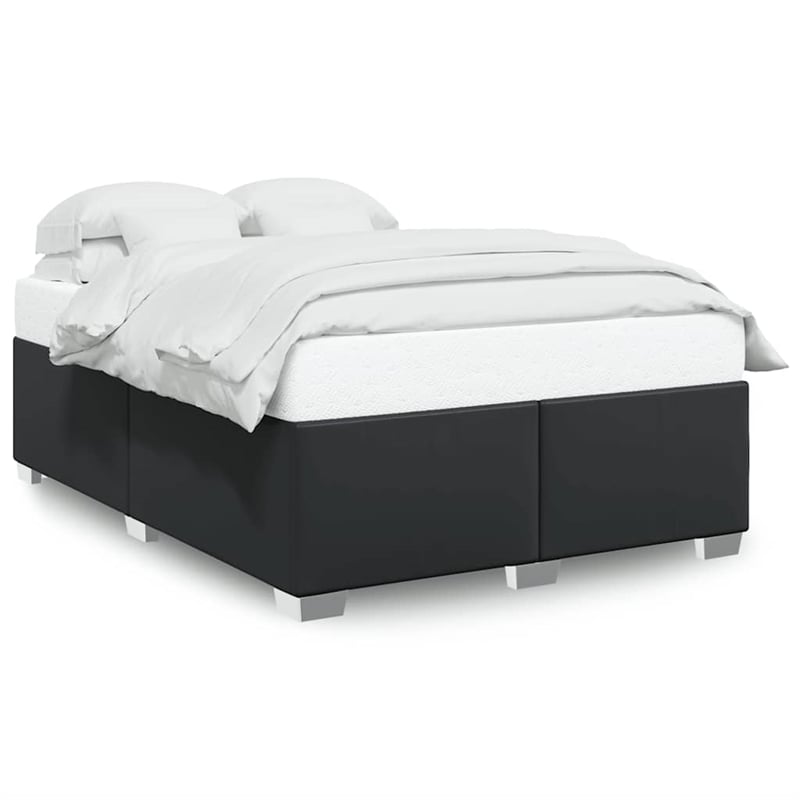 vidaXL Full Bed Frame in Black