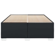 vidaXL Full Bed Frame in Black
