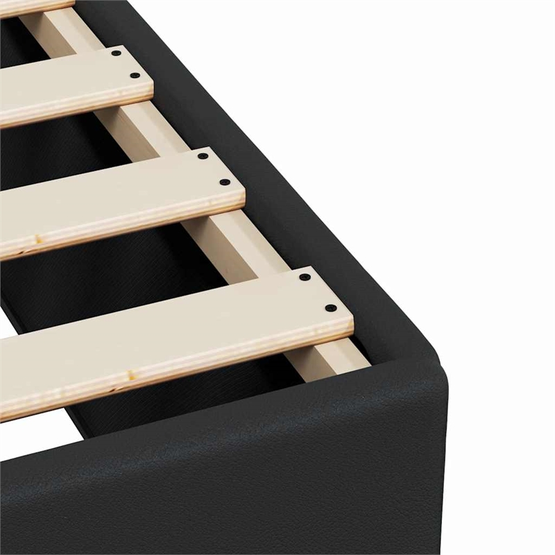 vidaXL Full Bed Frame in Black