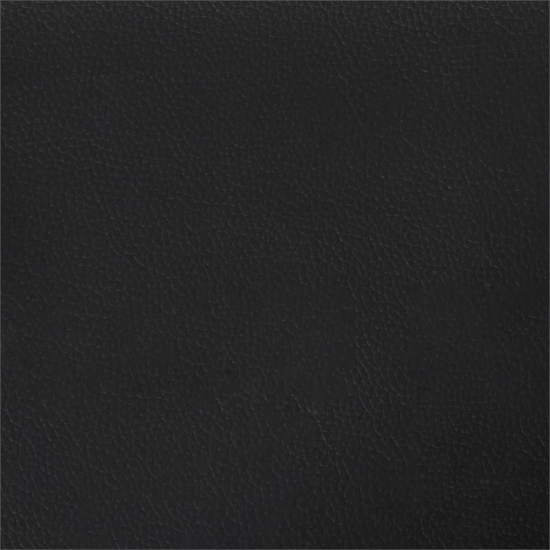 vidaXL Engineered wood Twin Bed Frame in Black