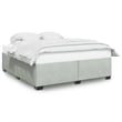 vidaXL California King Bed Frame in Light Gray