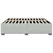 vidaXL California King Bed Frame in Light Gray