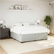 vidaXL California King Bed Frame in Light Gray