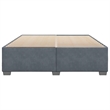 vidaXL Modren King Bed Frame in Dark Gray