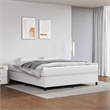 vidaXL Faux leather California King Size Bed Frame in White