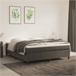 vidaXL Engineered Wood California King Bed Frame in Dark Gray