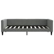 vidaXL Modern Sleeper Sofa Day Bed in Dark Gray