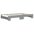 vidaXL Daybed With Trundle in Light Grey
