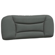 vidaXL Twin Solid Pine Wood Bed Frame in Dark Grey