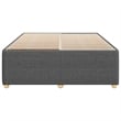 vidaXL Engineered Wood Full Bed Frame in Dark Gray