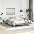 vidaXL Queen Engineered Wood Bed Frame in Light Gray