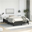 vidaXL Faux leather Full Bed Frame in Black