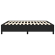 vidaXL King Bed Frame in Black