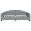 vidaXL Polyester Fabric DayBed in Light Grey