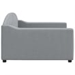 vidaXL Polyester Fabric DayBed in Light Grey
