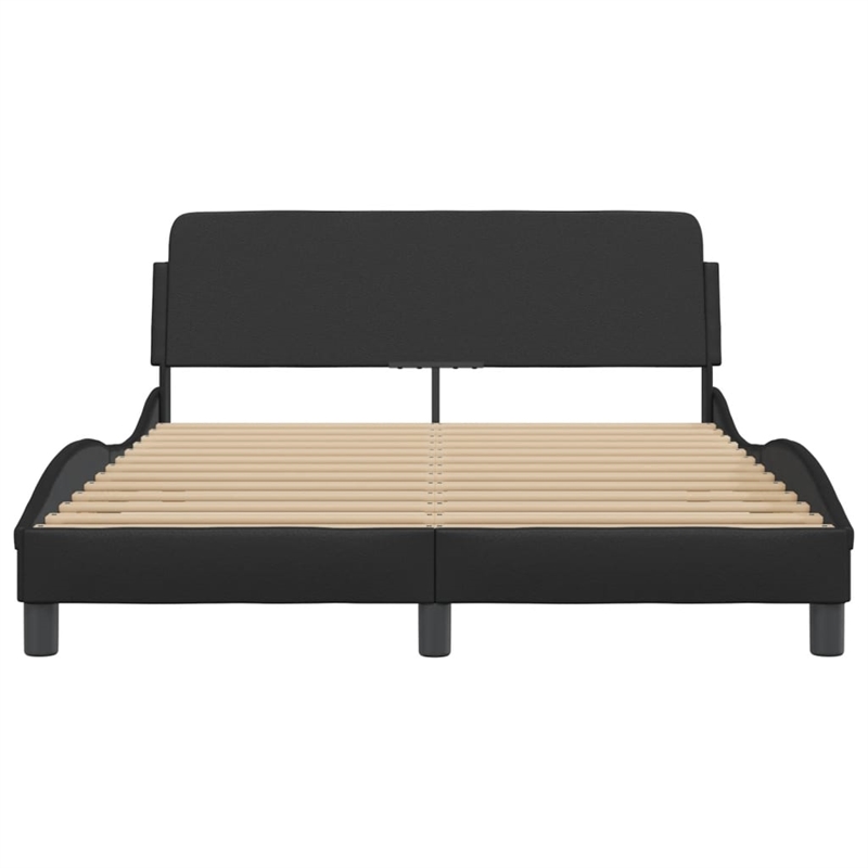 vidaXL Full Bed Frame in Black