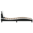 vidaXL Engineered wood Twin XL Bed Frame in Black