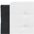 vidaXL Engineered wood Twin XL Bed Frame in Black
