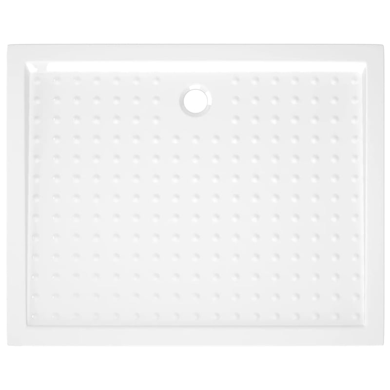 vidaXL ABS Shower Base Tray with Dots in  White  ABS