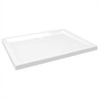 vidaXL Rectangular ABS Shower Base Tray  in White