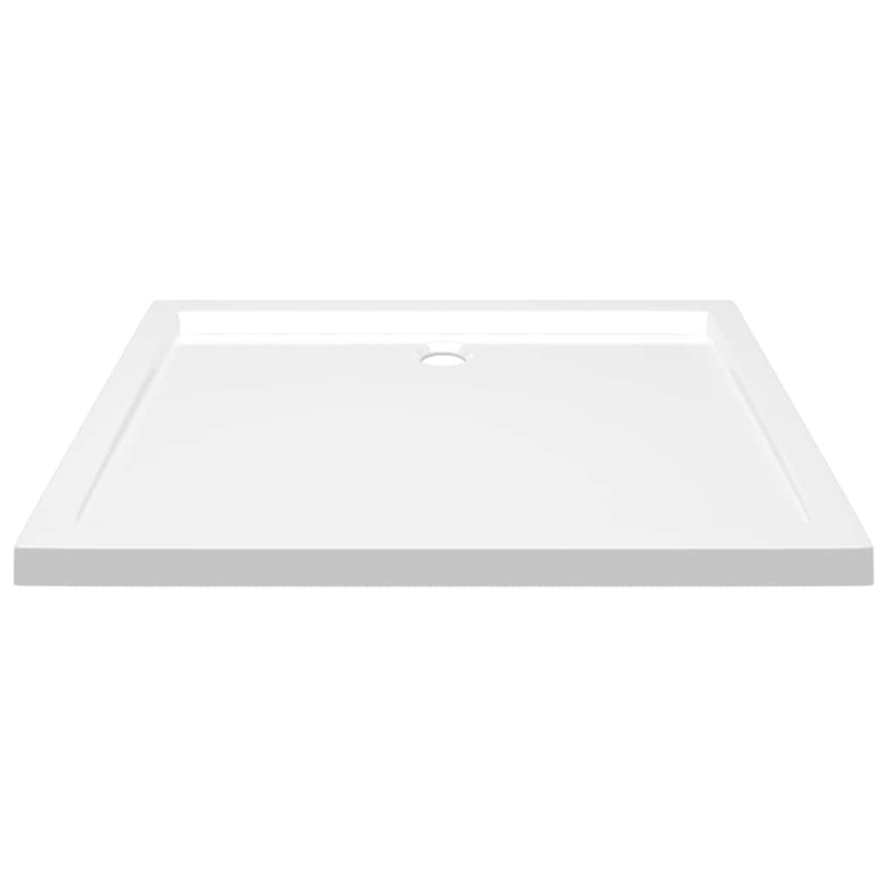 vidaXL Rectangular ABS Shower Base Tray  in White