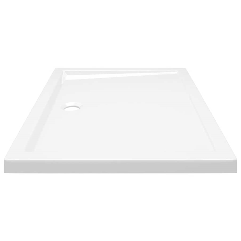 vidaXL Rectangular ABS Shower Base Tray  in White