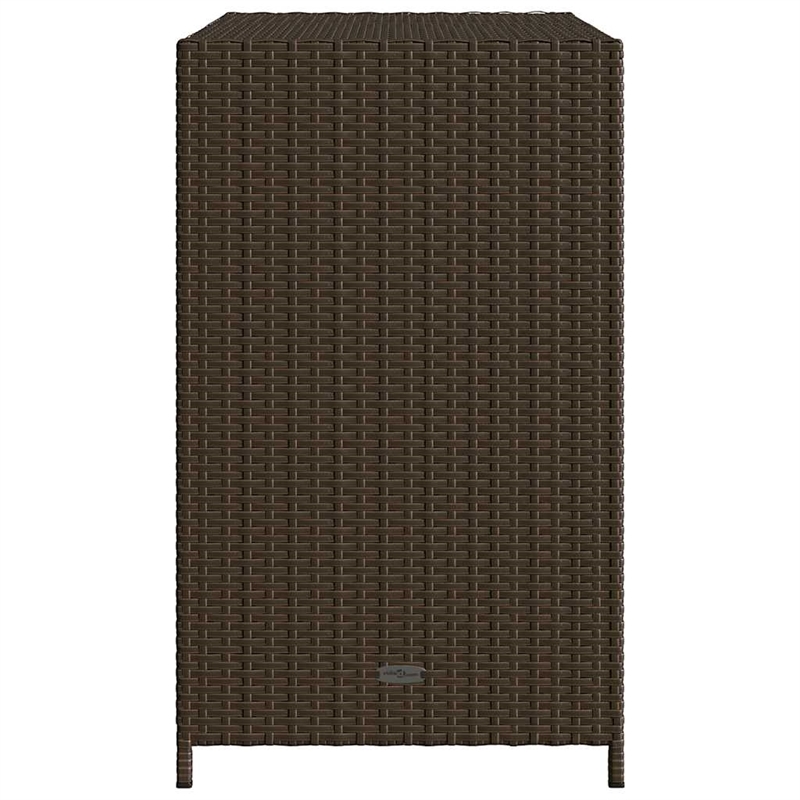 vidaXL Garden Storage Cabinet in Brown