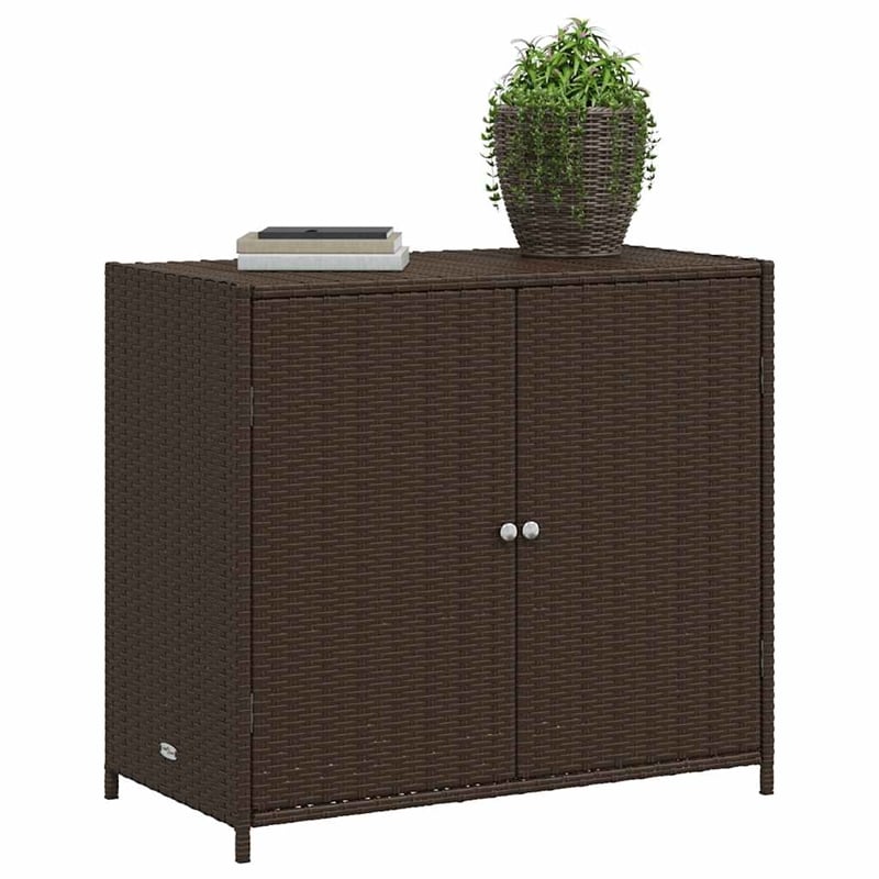vidaXL Garden Storage Cabinet in Brown