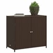 vidaXL Garden Storage Cabinet in Brown