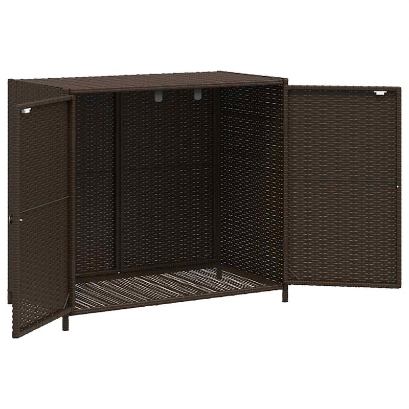 vidaXL Garden Storage Cabinet in Brown